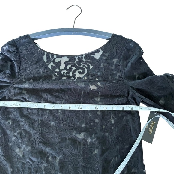 Laundry by Shelli Segal Black Lace Mini Dress - Picture 4 of 6